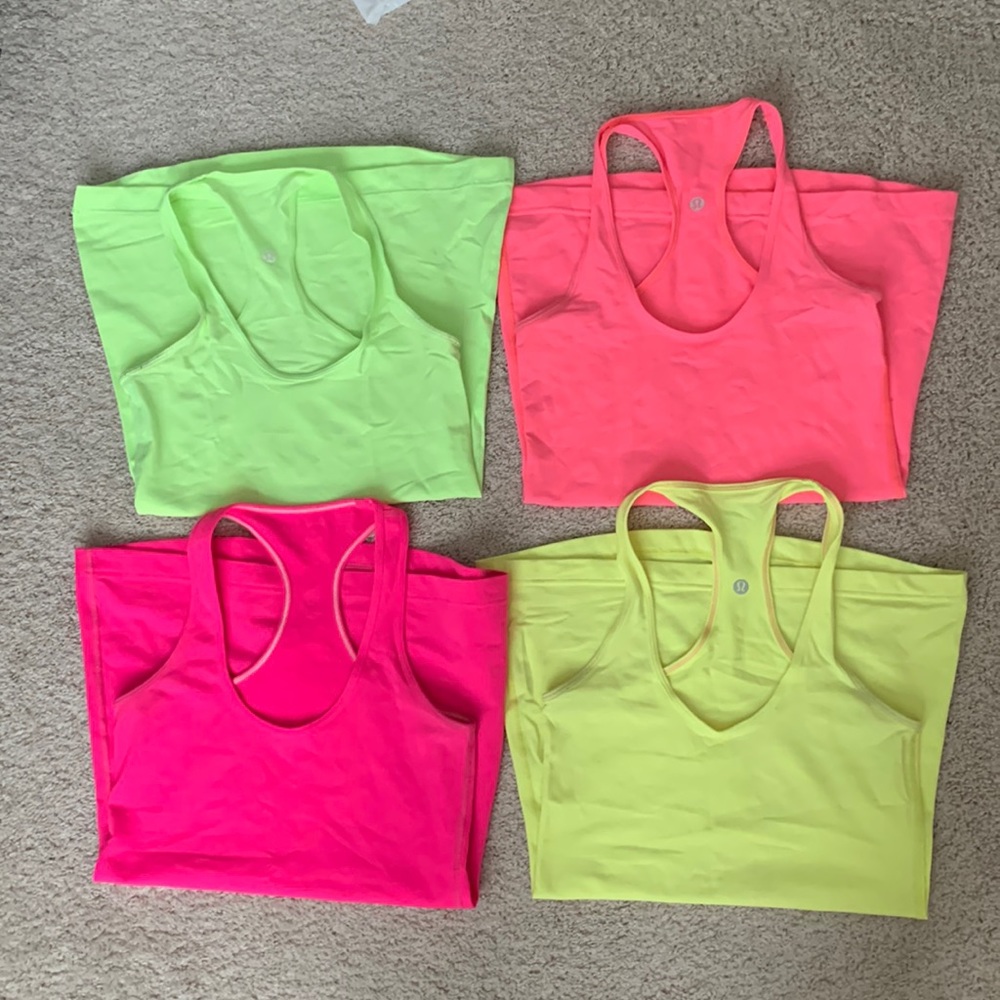 Lululemon Cool Racerbacks- size 6/Small